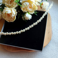 Charger l&#39;image dans la galerie, Ceinture élégante en perles nacrées pour robe de mariage classique romantique