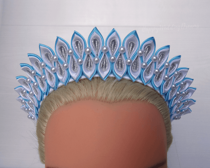 Serre-tête princesse pour petite fille, Couronne 